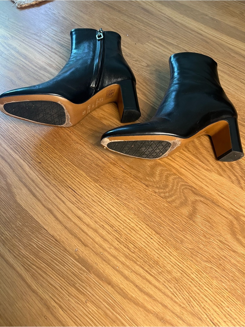 Carel Terence black ankle boots size 38.5 - Picture 6 of 7